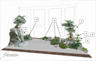 Проект зимнего сада, японский садик, спб
